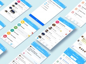 B2B Instant Messenger UIUX Design
